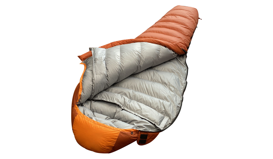 Down Filled Sleeping Bag for extreme Cold Weather 