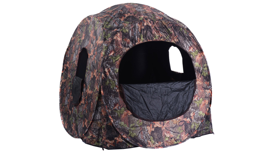 Camo Fabric POPUP Hunting Tent
